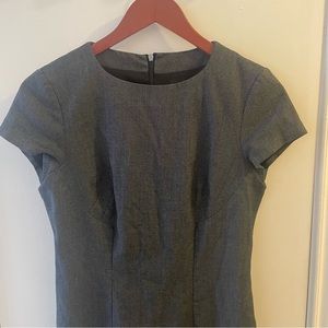 Zara Basic Collection Grey Sheath Work Dress size S